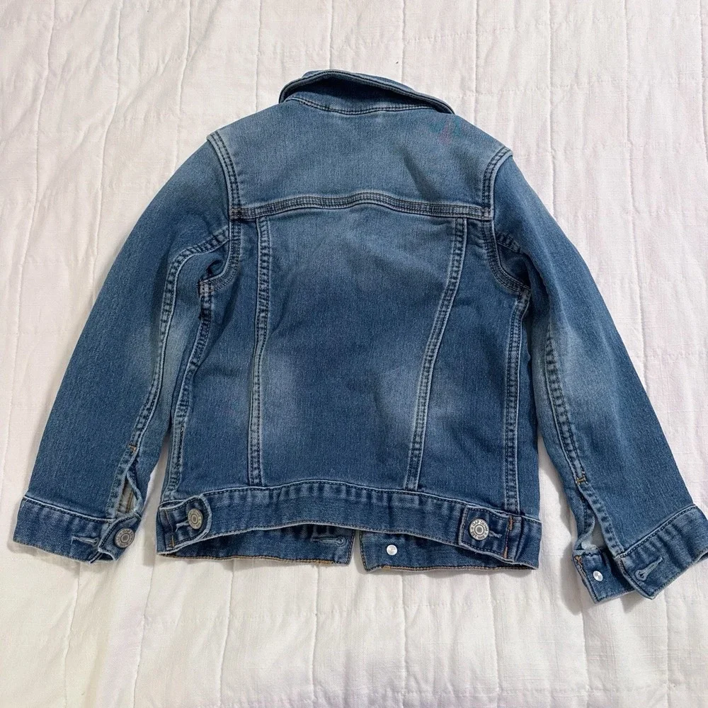Gap Kids Blue Jean Denim Jacket Girls Size 5